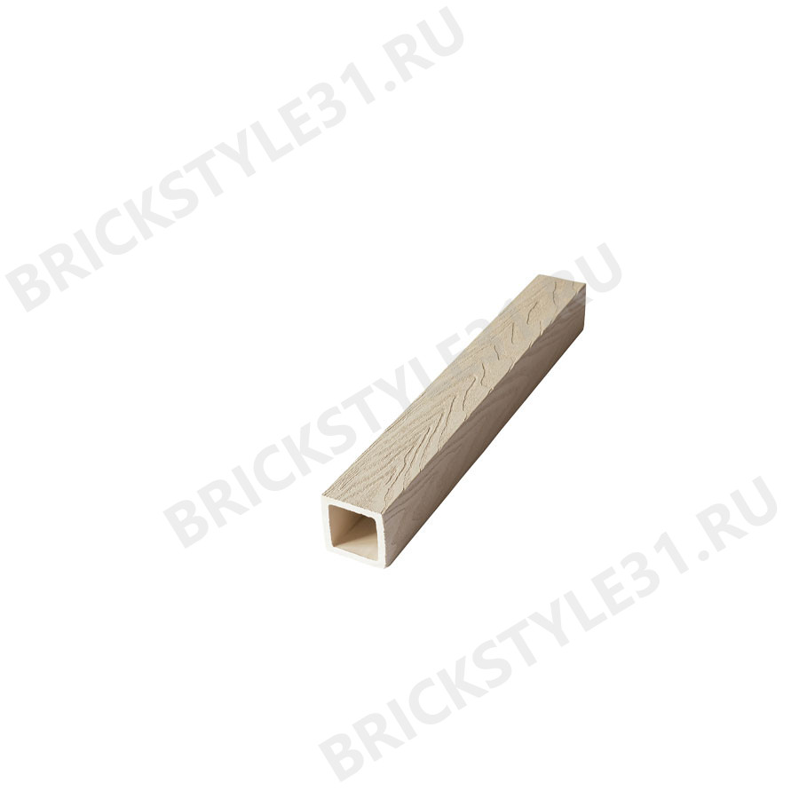 Балясина из ДПК, Nextwood, White, 3D-поверхность 