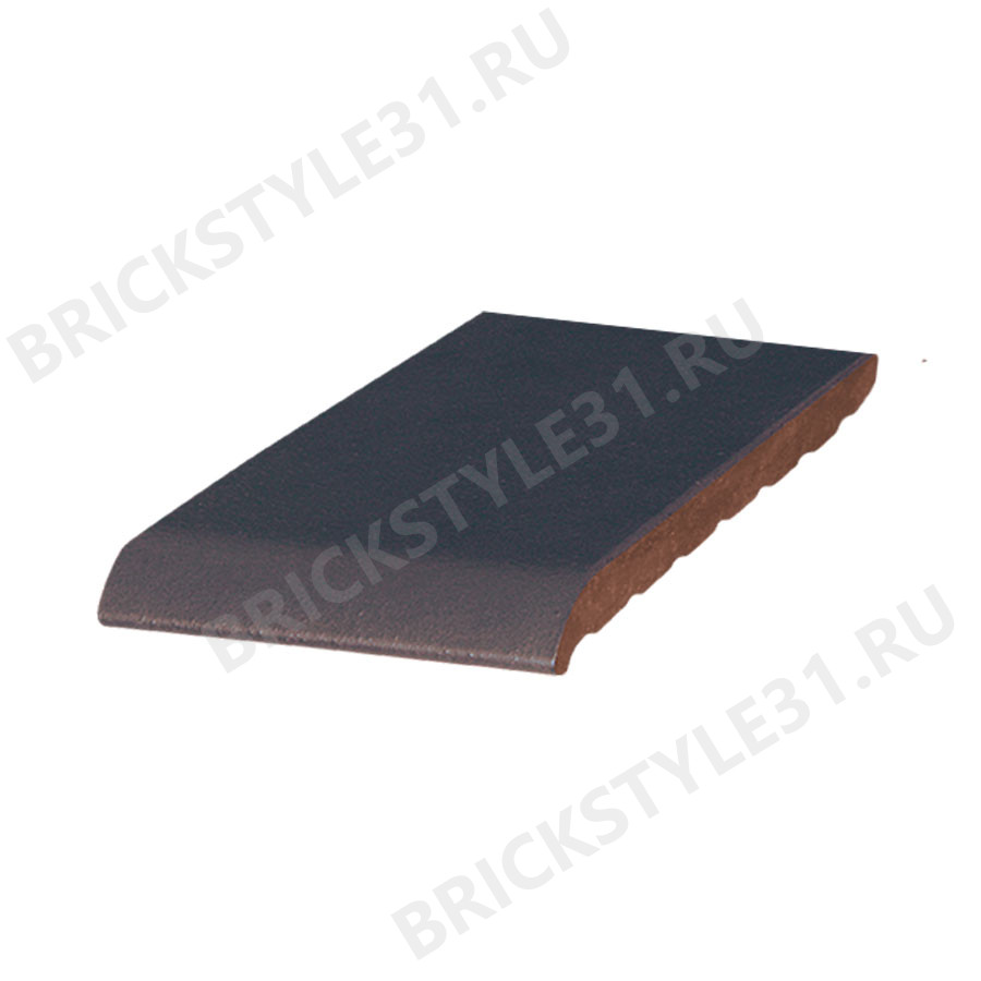 Подоконник клинкерный, 220x120x15мм, Полярная ночь (08) 