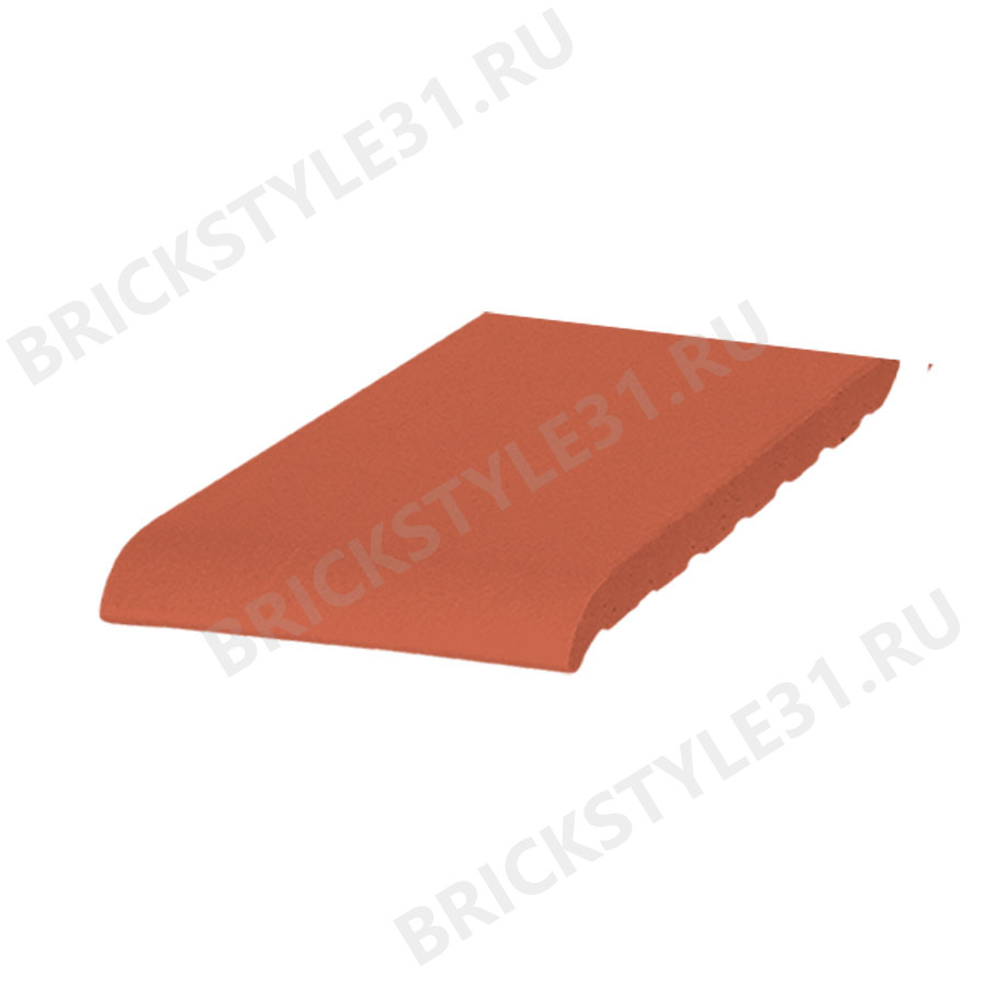 Подоконник клинкерный, 220x120x15мм, Рубиновый красный (01) 