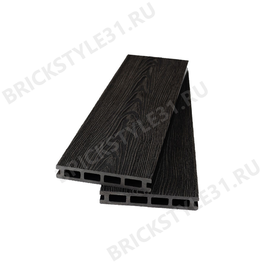 Террасная доска из ДПК, NEXTWOOD Expert, 3D+3D, Black 