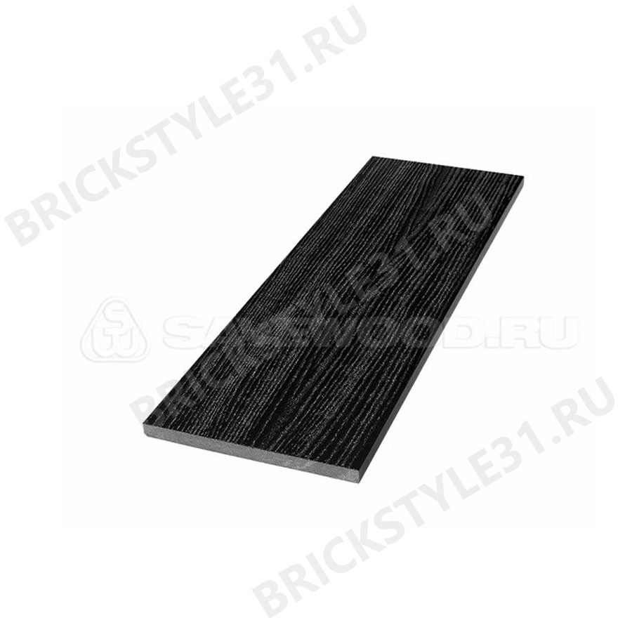 Планкен ДПК, SAVEWOOD, 145х9х4000мм, Черный (R) 