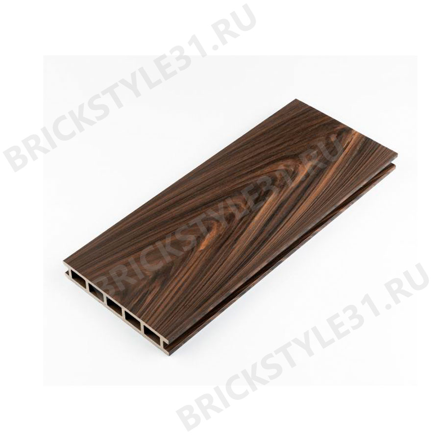 Террасная доска с покрытием Co-Extrusion, LECOLE, Мультиколор, Темно-коричневый 