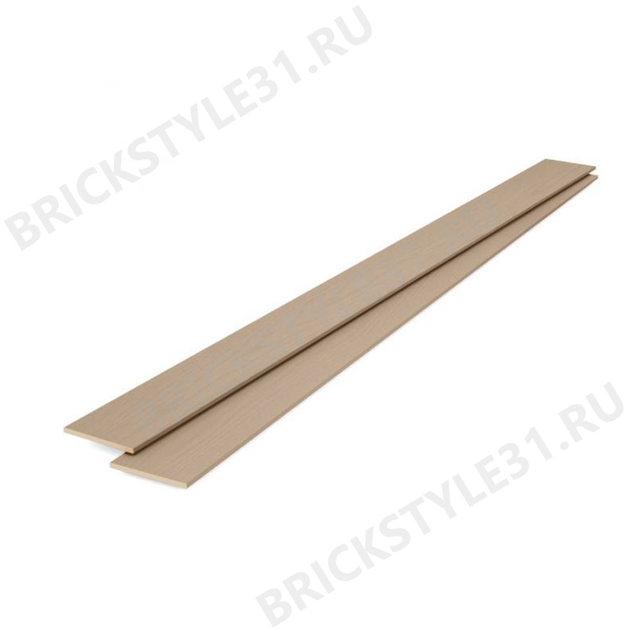 Доска заборная ДПК, Lecole, Co-Extrusion, Песочный 