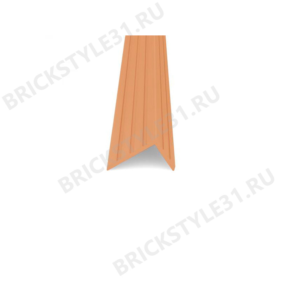 Уголок ДПК Lecole, Сo-Extrusion, 60х40мм, Дуб, крупный вельвет 