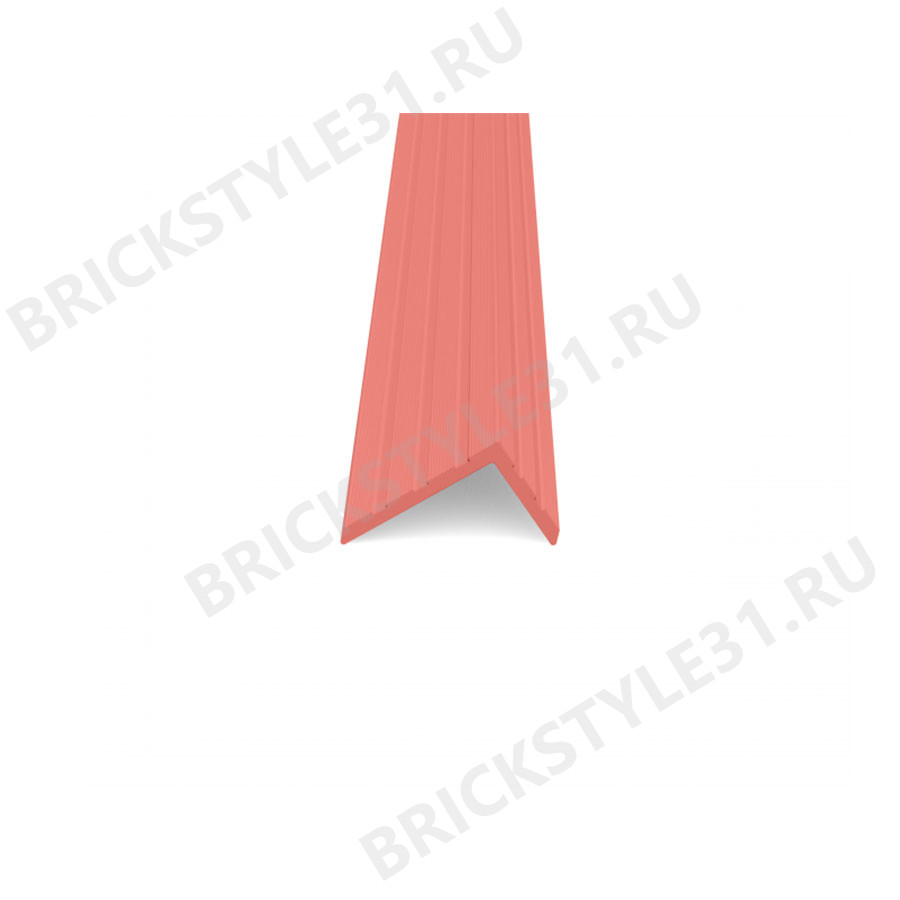 Уголок ДПК Lecole, Сo-Extrusion, 60х40мм, Пинк, крупный вельвет 