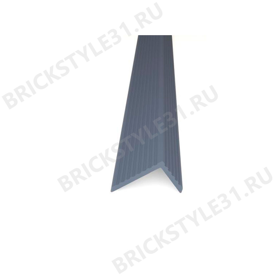 Уголок ДПК Lecole, Сo-Extrusion, 60х40мм, Антрацит, мелкий вельвет 