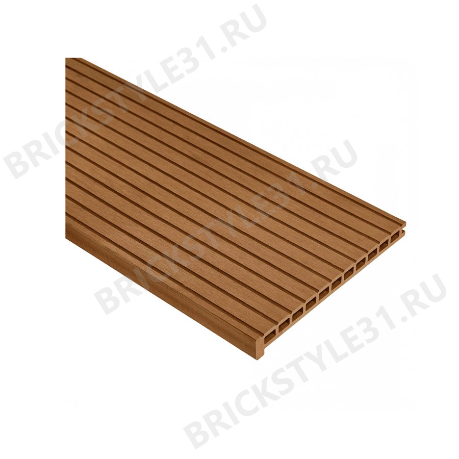 Ступень ДПК, CM-Decking, STAIR, пустотелая, Орегон 