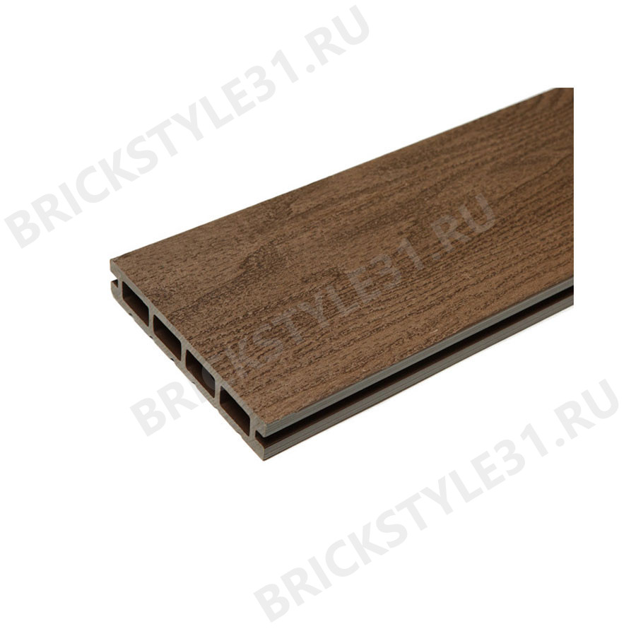 Террасная доска из ДПК, пустотелая, CM-Decking, FLAX, Мербау 