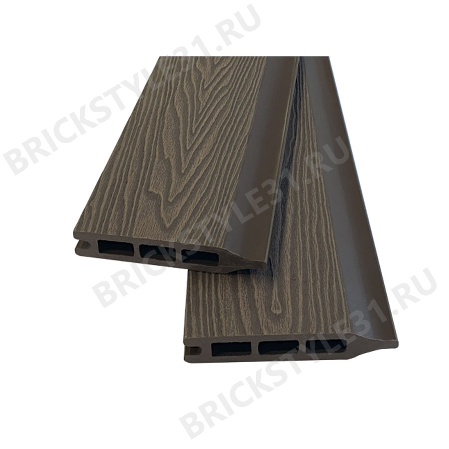 Заборная панель ДПК EasyDecking, Wood-X,  3D/3D, Венге 