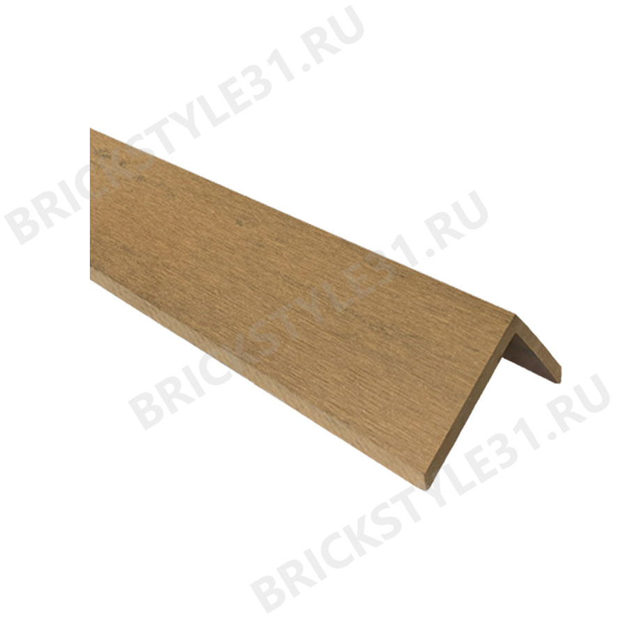 Уголок ДПК EasyDecking, Wood-X, 50x80x3010мм, Тик микс 