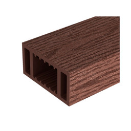 Брус нижний ДПК, Decking-Lab, 100х50мм, Темно-коричневый