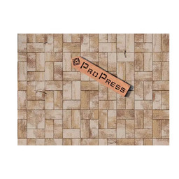 Тротуарная плитка Кирпичик 40мм, Колормикс №26, Дубай, мрамор