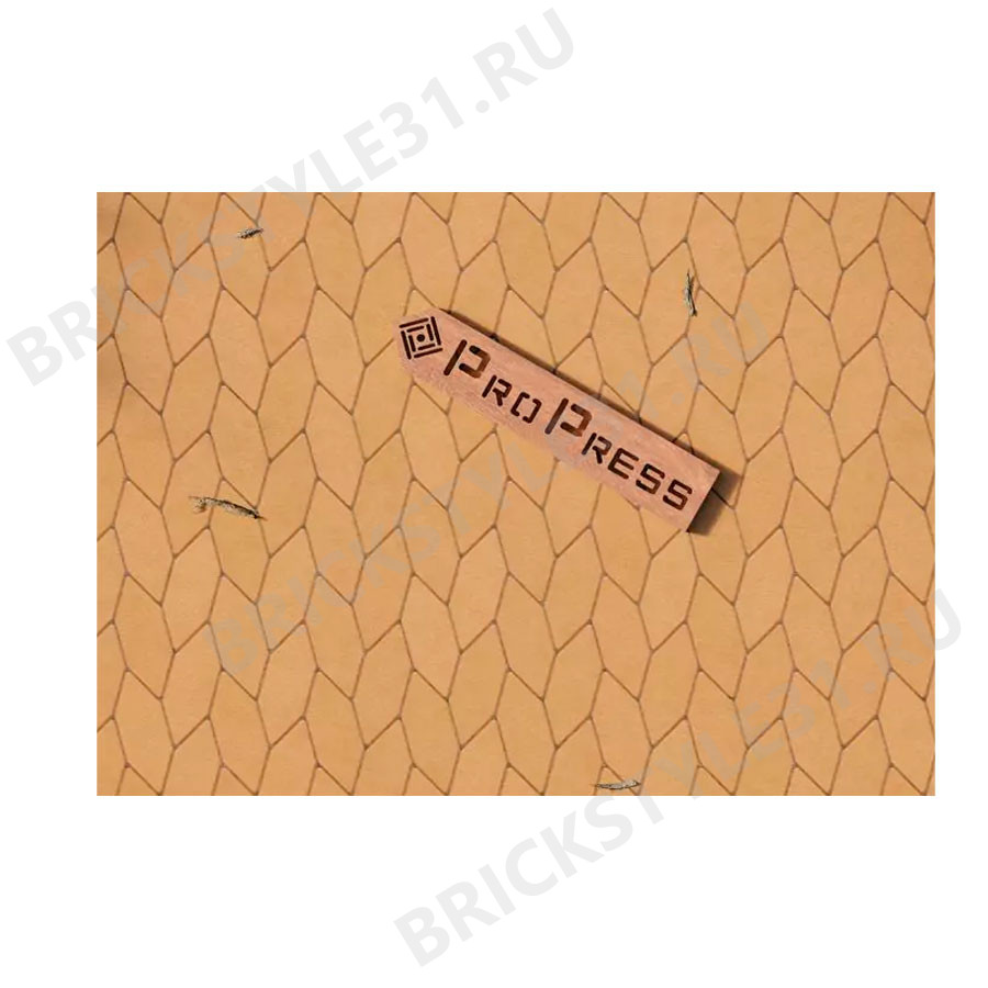 Тротуарная плитка PROPRESS, Шестигранник 40мм, Желтый, зернистый 