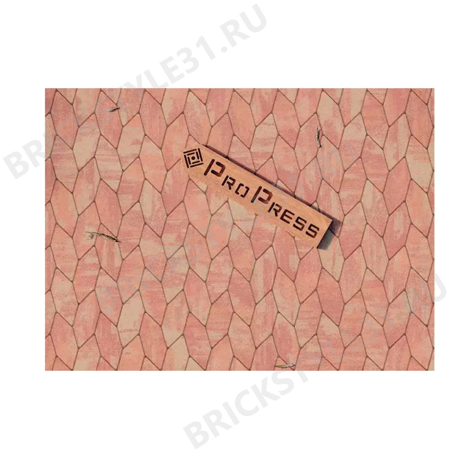 Тротуарная плитка PROPRESS, Шестигранник 40мм, Колормикс №1, Каир, мрамор 