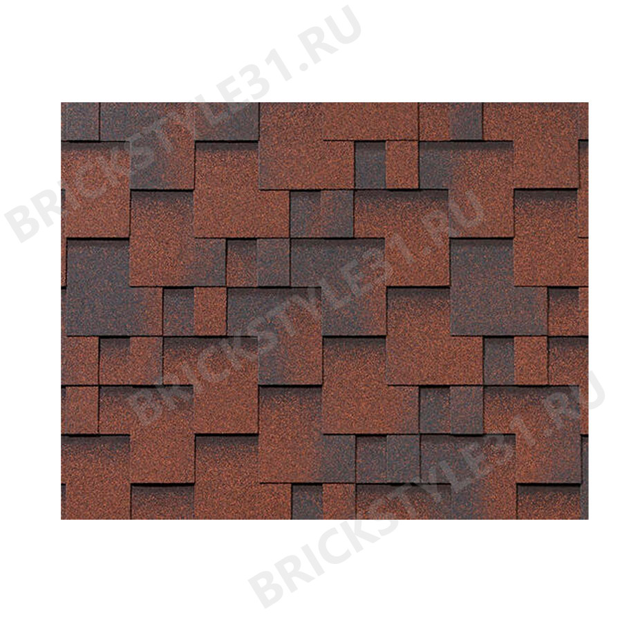 Гибкая черепица RoofShiеld, Классик, Модерн, Медный 