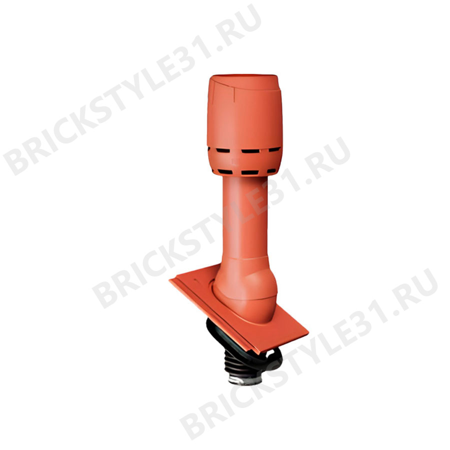 Дефлектор канализационного стояка для плоской черепицы BRAAS, Красный 