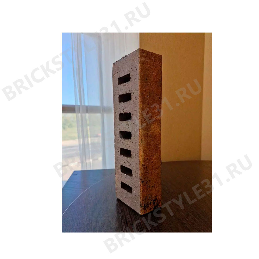 Кирпич клинкерный Керма FABER JAR, ригель 0,6НФ, Петроградский 