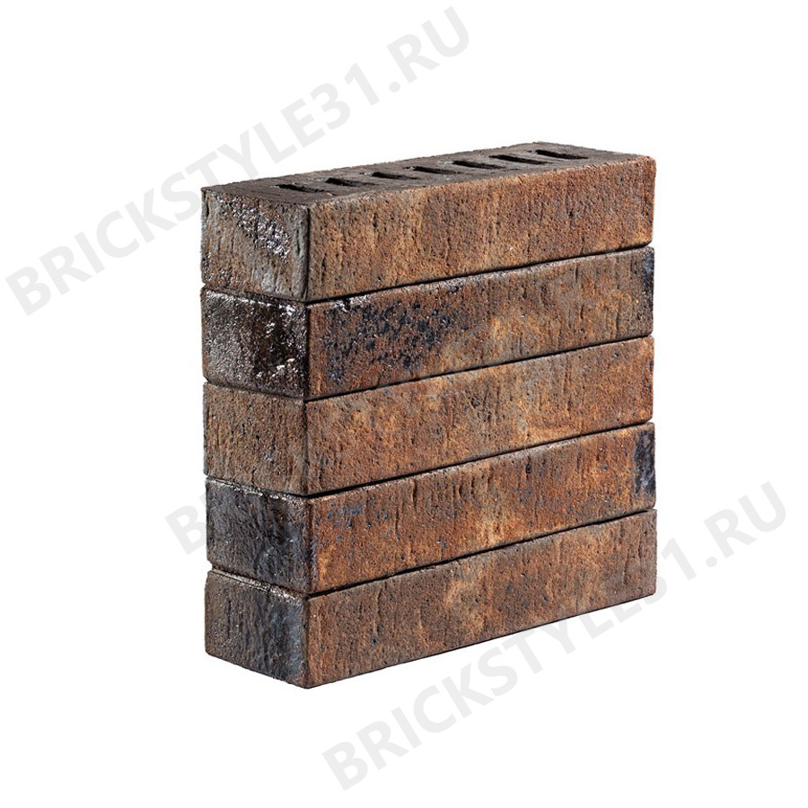 Кирпич клинкерный Керма FABER JAR, ригель 0,6НФ, Петроградский 