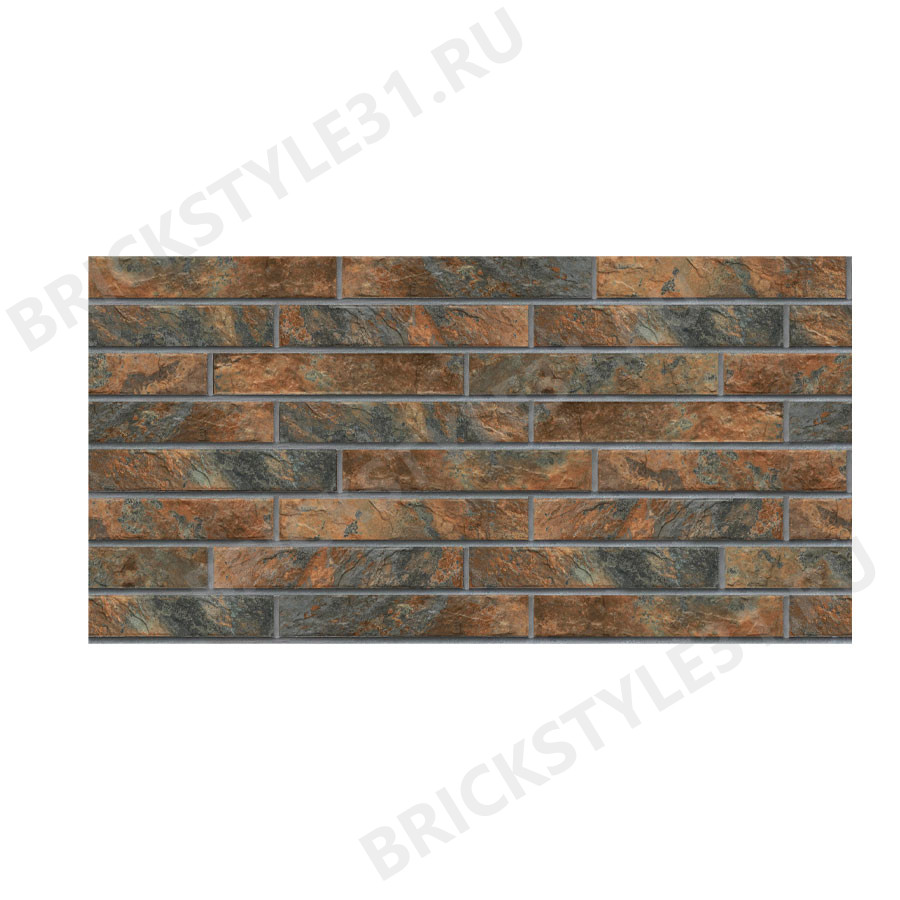 Термопанель с ригельной плиткой, Brick Style, арт.092 