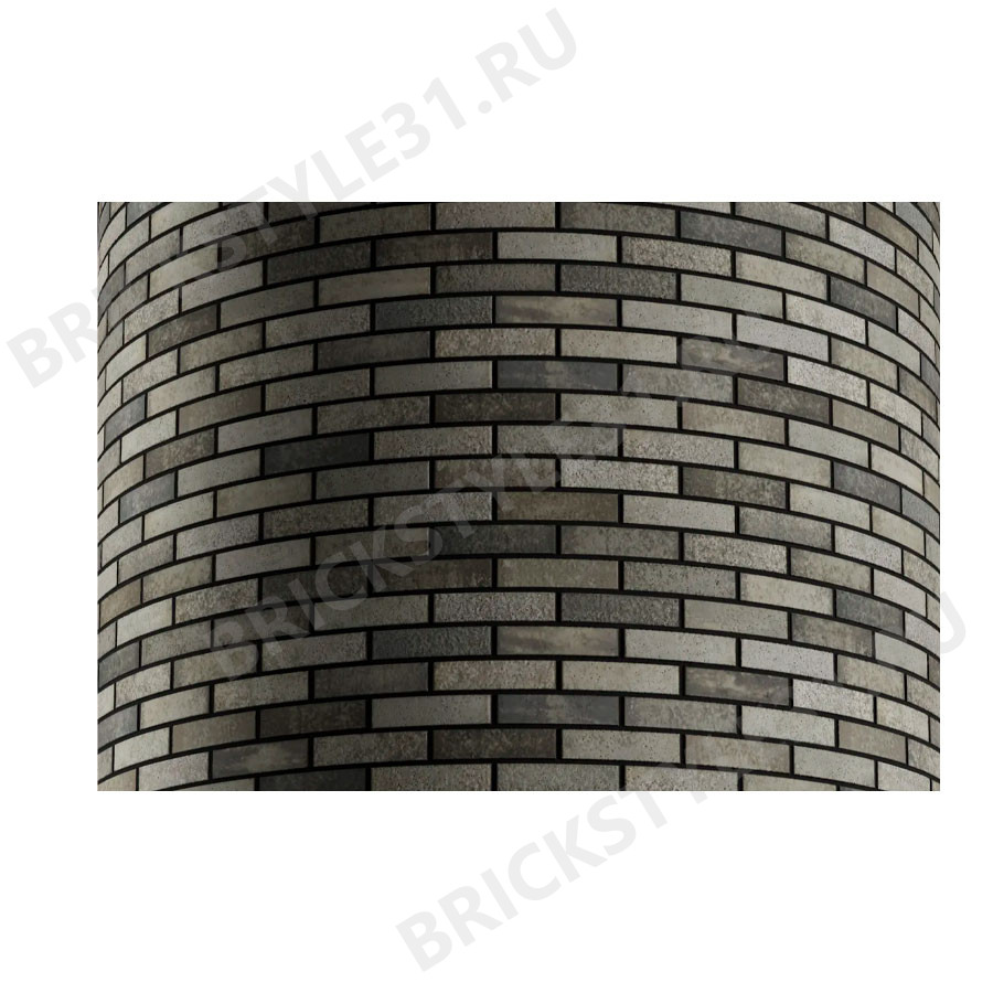 Кирпич керамический лицевой Красная Гвардия, Gray Stone Lite Premium, 0,7НФ 