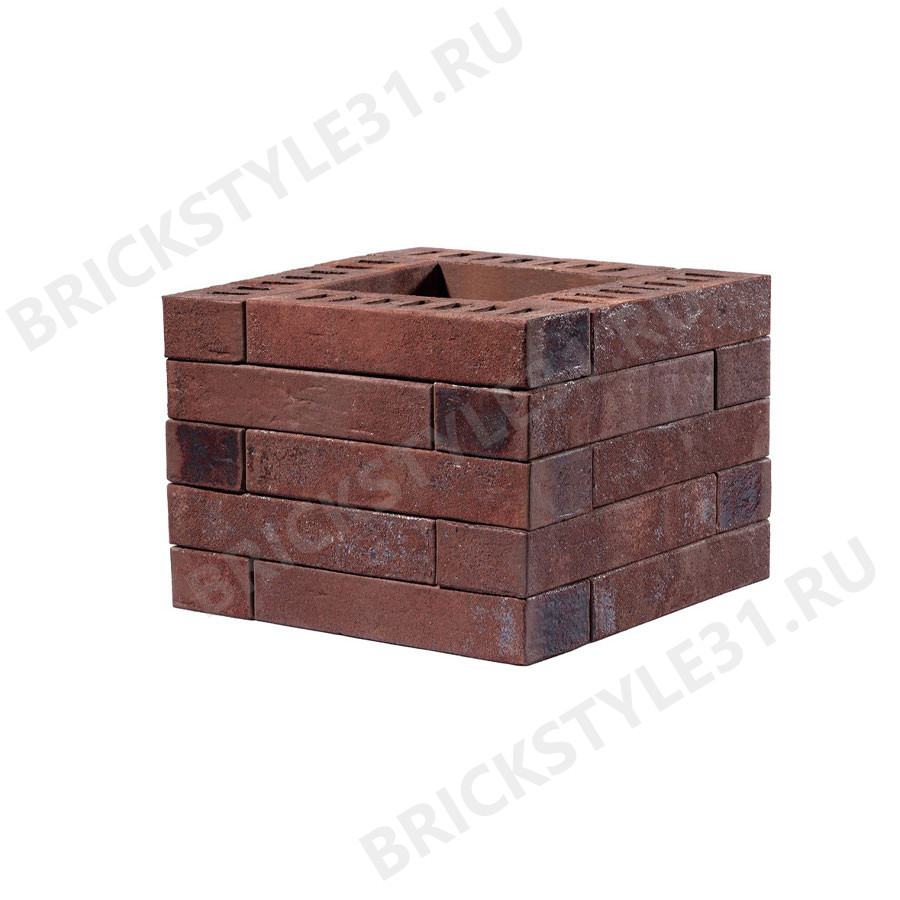 Кирпич клинкерный Керма FABER JAR, ригель 0,6НФ, Сенатский 