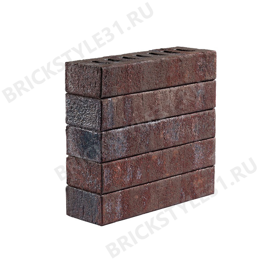 Кирпич клинкерный Керма FABER JAR, ригель 0,6НФ, Парадный 