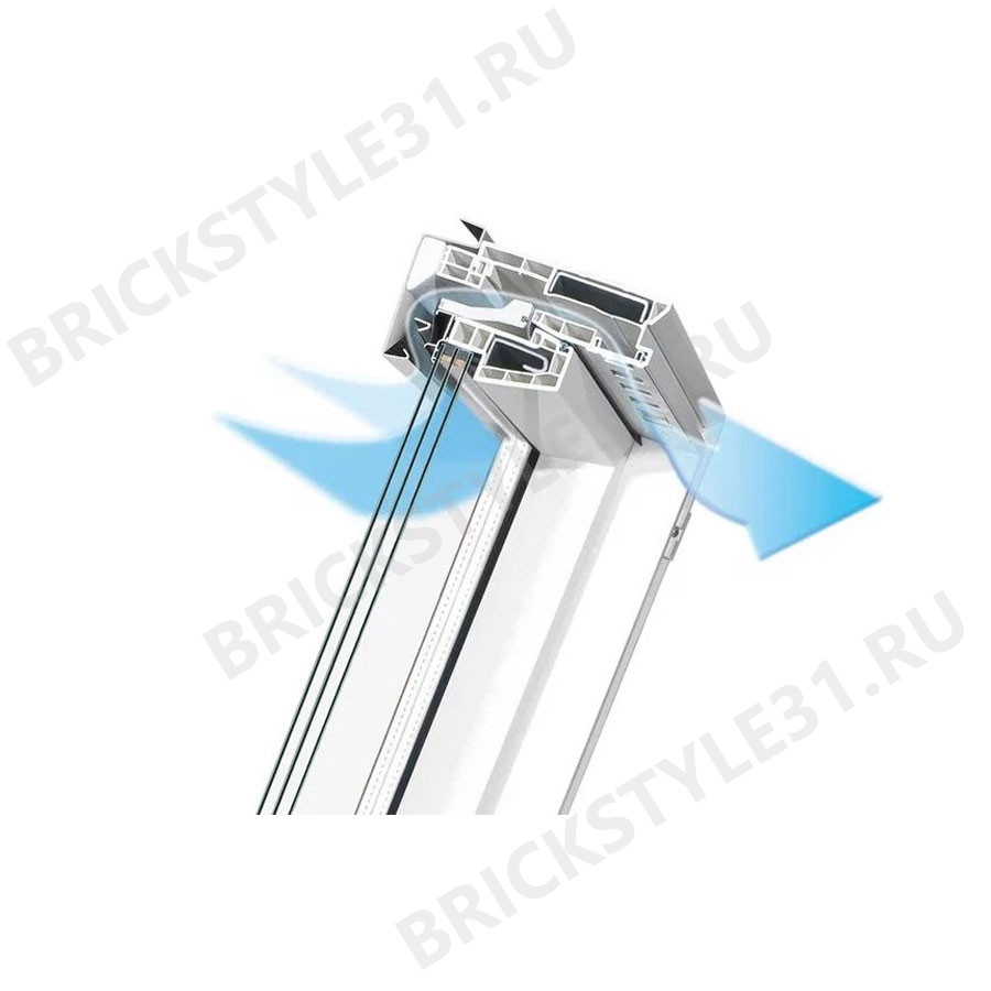 Мансардное окно FAKRO, PTP-V U4 94*140 мм 