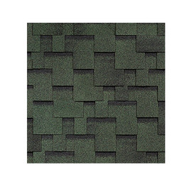 Битумная черепица Shinglas (Шинглас) Оптима, Аккорд, Зеленый