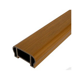 Перила верхние ДПК, NewDeck, 95х50мм, Co-Extrusion, Тик микс