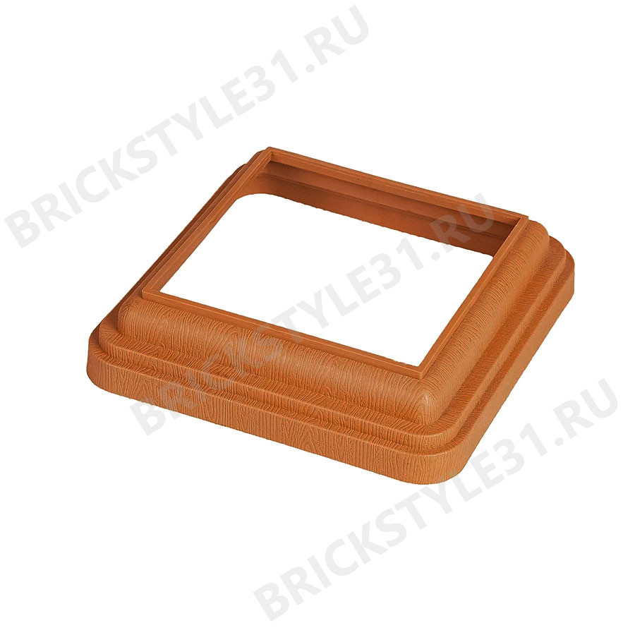 Рамка нижняя пластик, NewDeck, Тик 