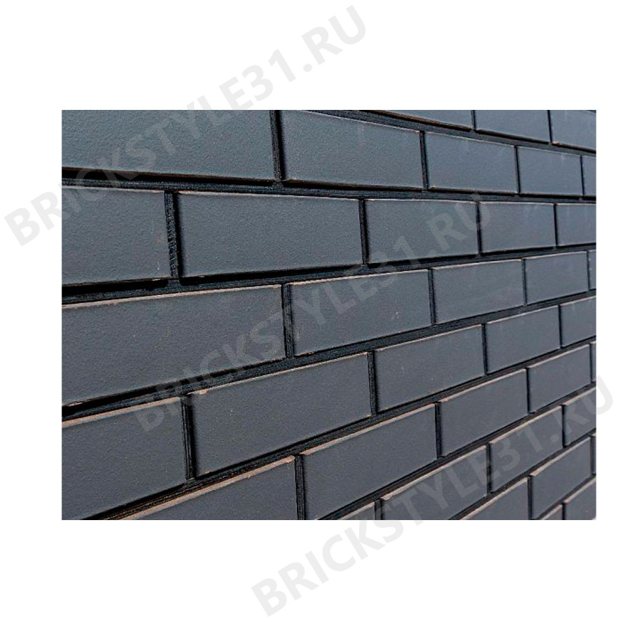 Кирпич лицевой евро утолщенный Красная Гвардия, Black Matte Premium, 0,9НФ 