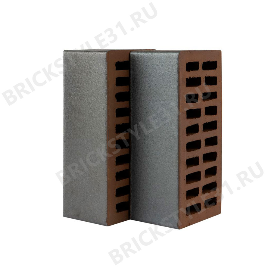 Кирпич облицовочный полуторный Красная Гвардия, Metallic Premium, 1,4НФ 