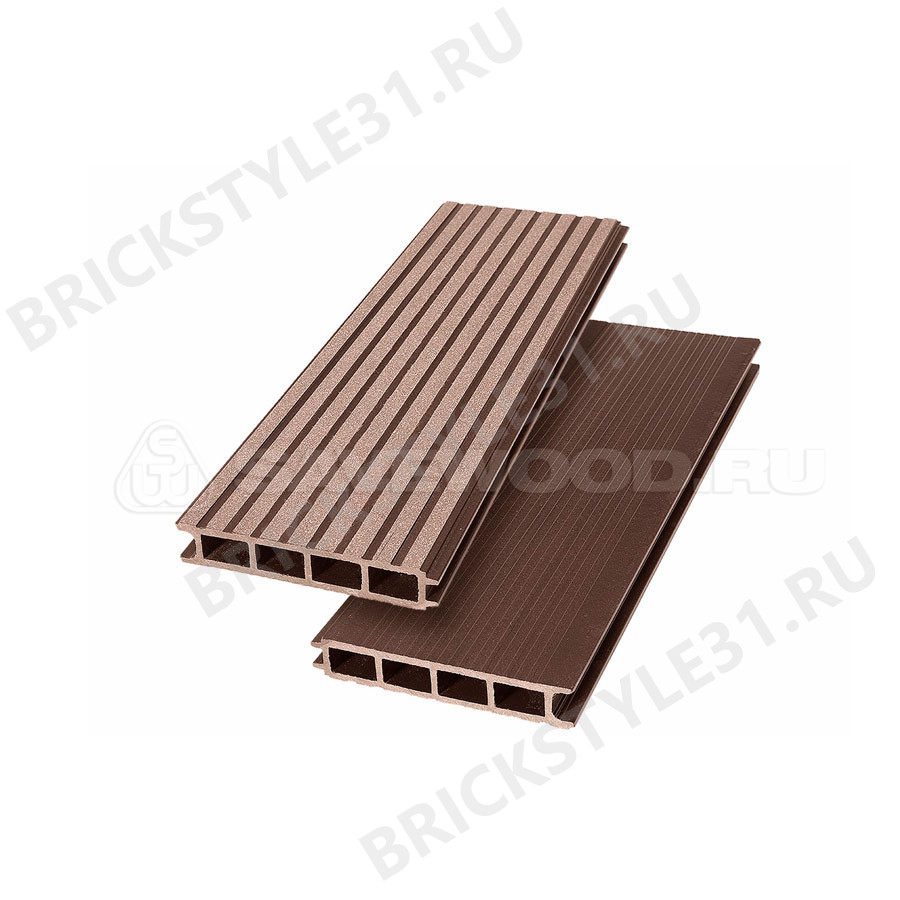 Террасная доска ДПК, SAVEWOOD, Ulmus, Терракот 