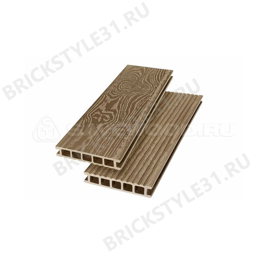 Террасная доска ДПК, SAVEWOOD, Ornus, Тик (T) 