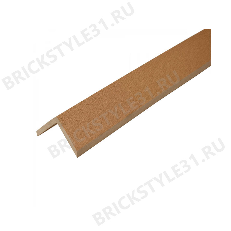Уголок декоративный ДПК, СM-Decking, 50х38х2000мм, Дуб 