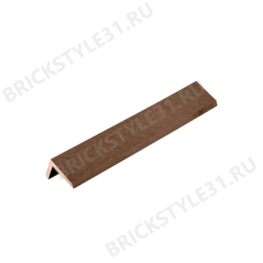Уголок декоративный ДПК, СM-Decking, 50х38х2000мм, Мербау 