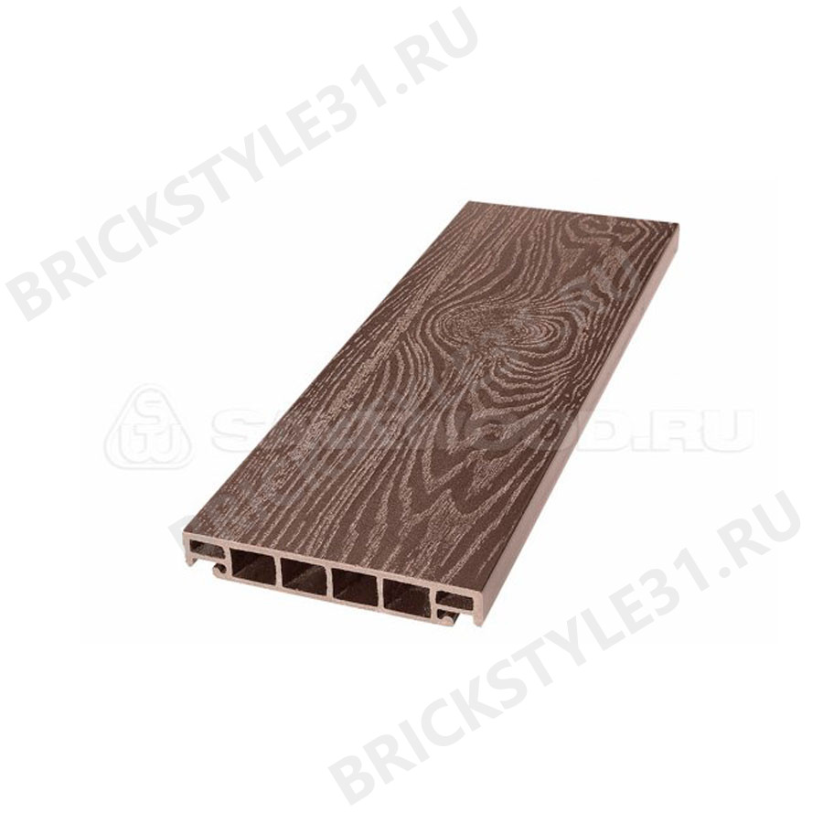 Террасная доска ДПК, SAVEWOOD, Salix (Т), Терракот 