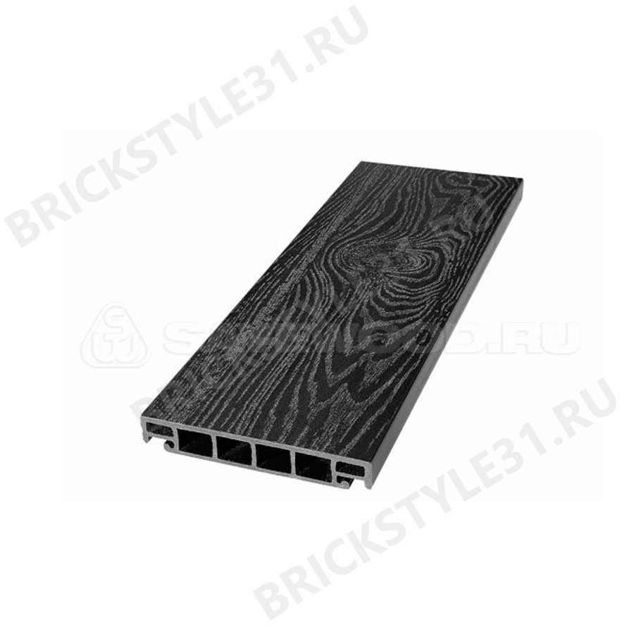 Террасная доска ДПК, SAVEWOOD, Salix (Т), Черный 