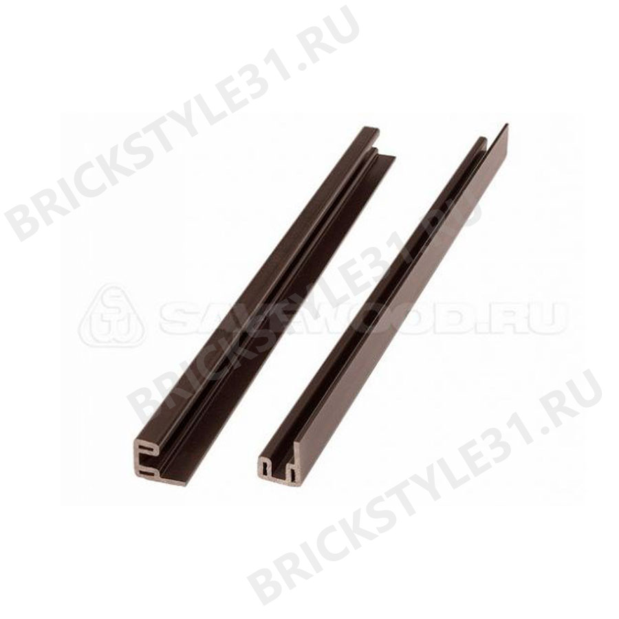 Стартовый профиль ДПК SW Padus, SAVEWOOD, 30х25х4000мм, Терракот 