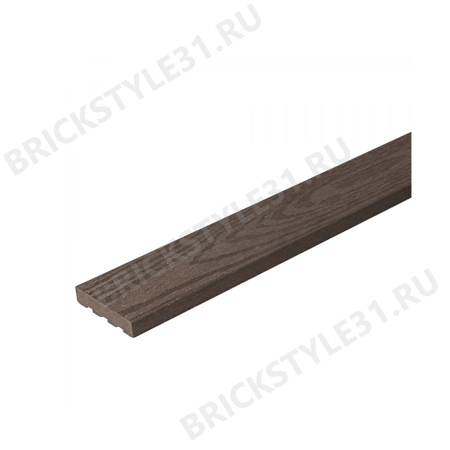 Торцевая доска СM-Decking, Венге, 50х10х2000мм (для серий Natur, Mix, Vintage) 