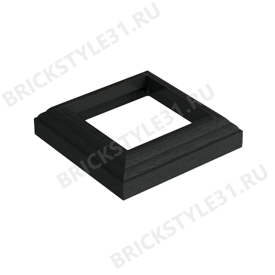 Крышка для столба нижняя, ДПК, Decking-Lab, 140х140мм, Графит 