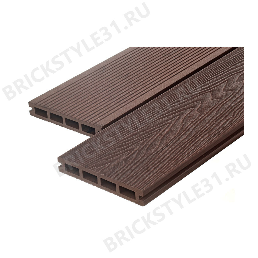 Террасная доска ДПК NewDeck, Style, Кедр 