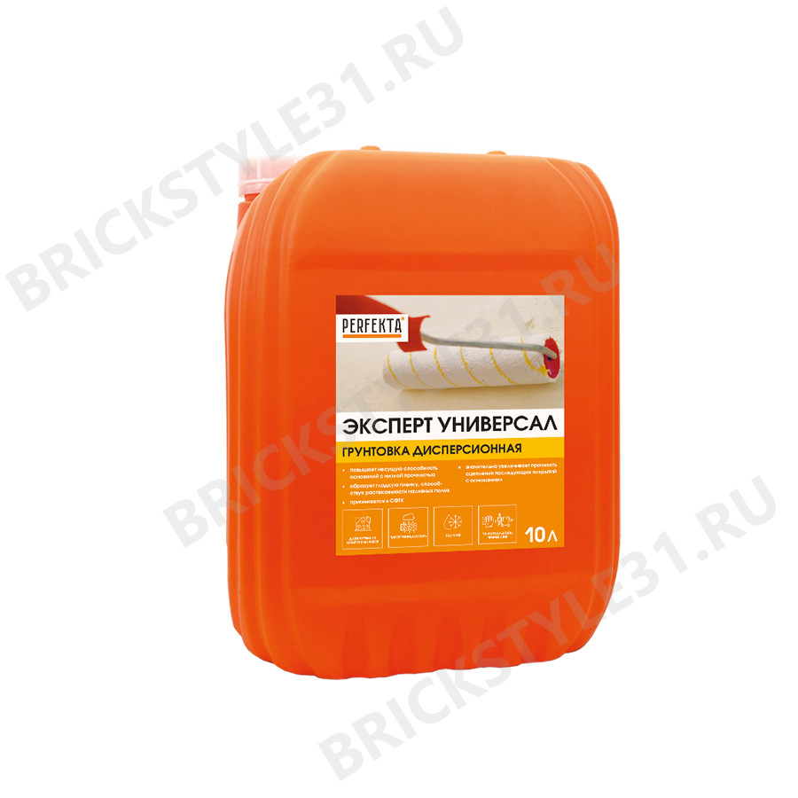 PERFEKTA Грунтовка дисперсионная Эксперт Универсал, 10л 