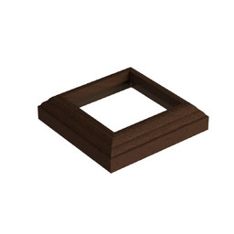 Крышка для столба нижняя, ДПК, Decking-Lab, 140х140мм, Венге
