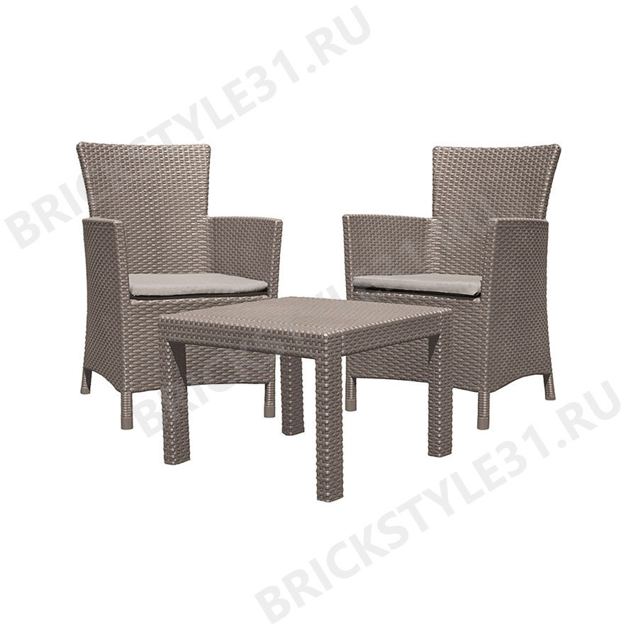 B:rattan Комплект мебели Rosario Balcony Set коричневый/венге 