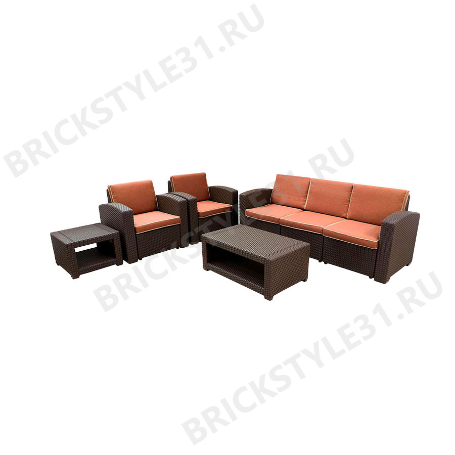 RATTAN Комплект мебели Premium 5 Венге 
