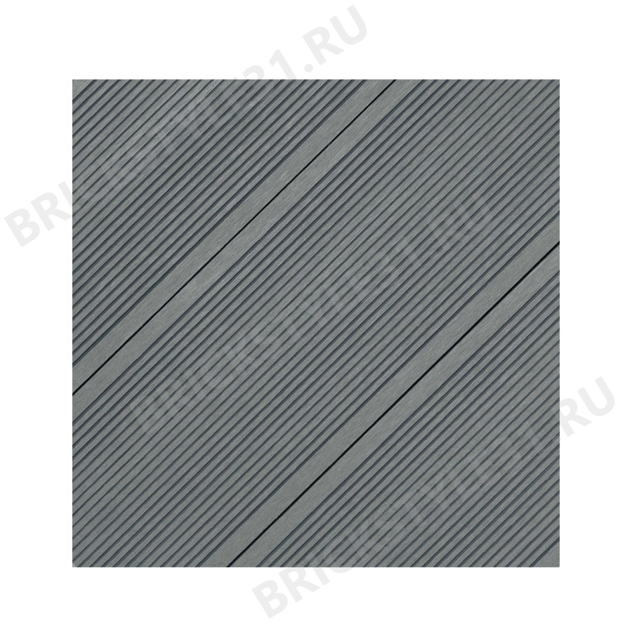 Террасная доска из ДПК, пустотелая, CM-Decking, VINTAGE, Эбен 