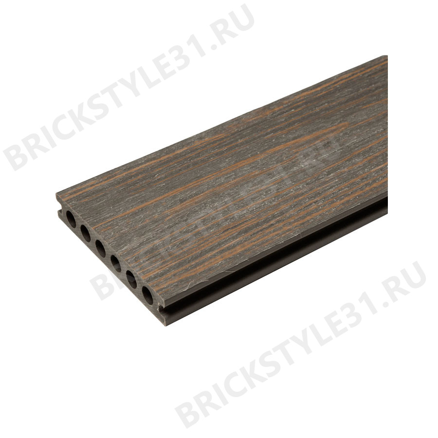 Террасная доска из ДПК, CM-Decking, ZEBRANO, Графит, состаренная 