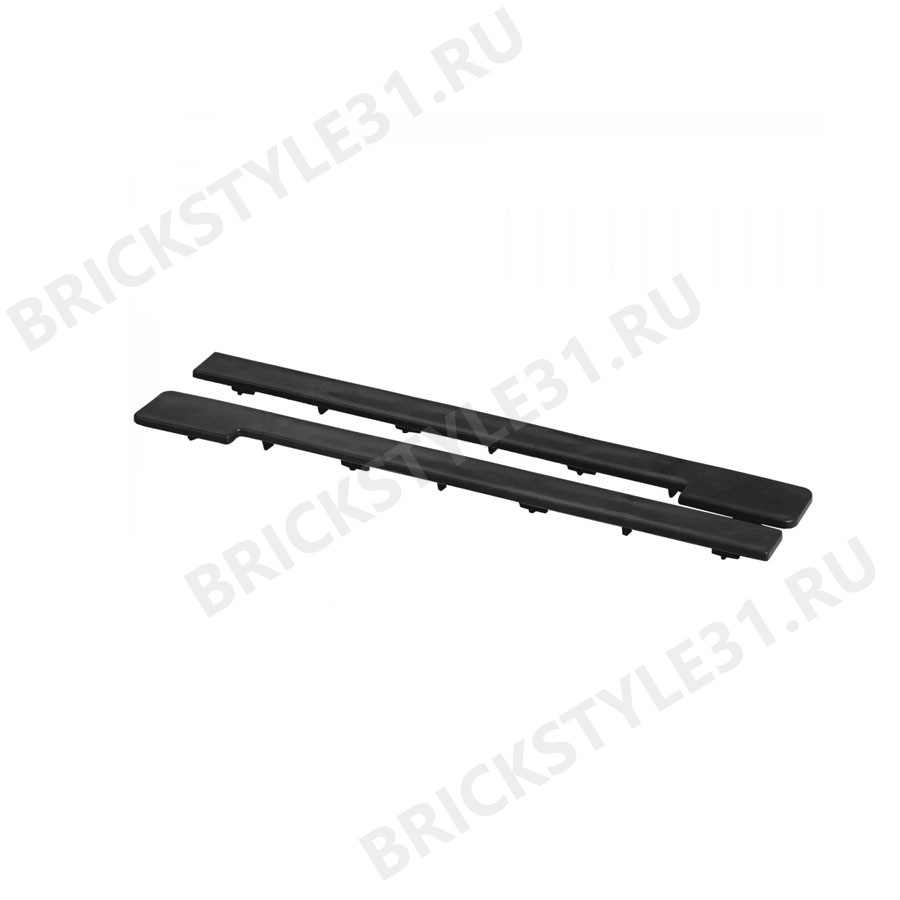 Комплект заглушек для ступеней СM-Decking, Эбен, 345х35мм 