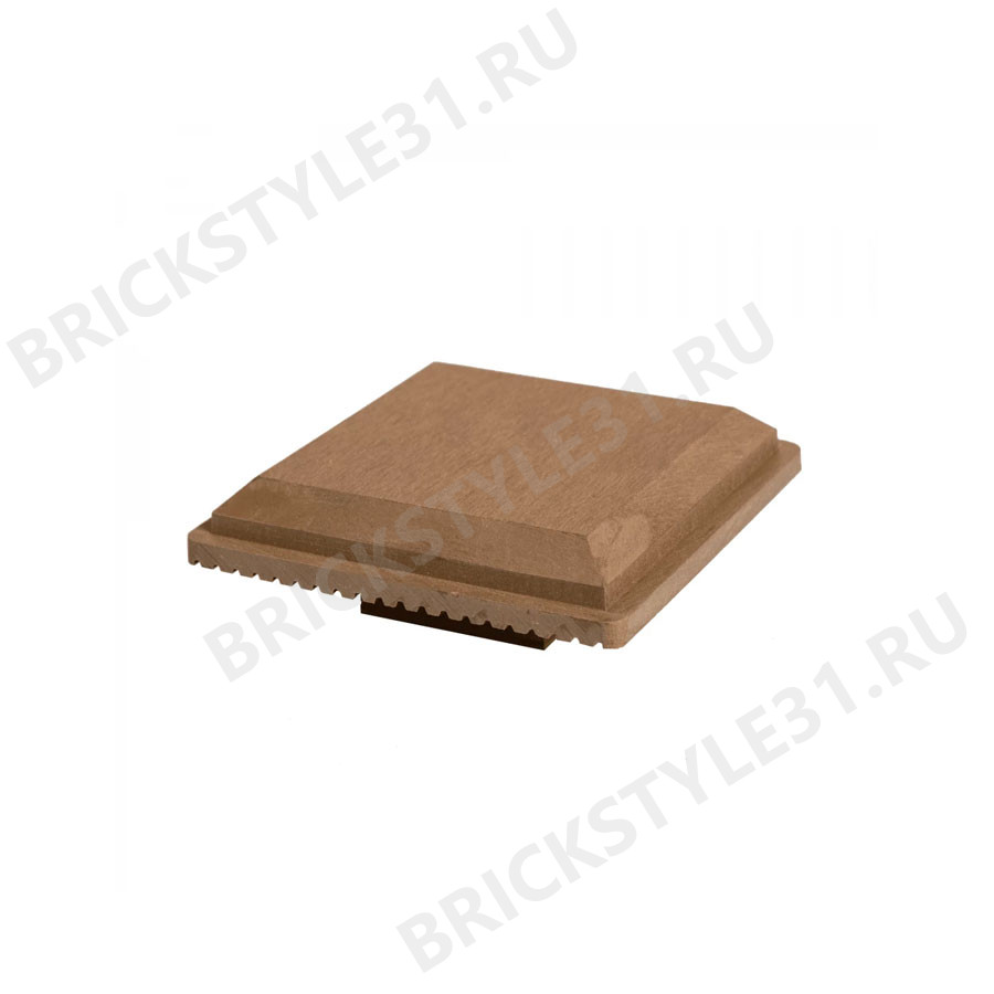 Крышка столба из ДПК, СM-Decking, 120х120мм, Тик 